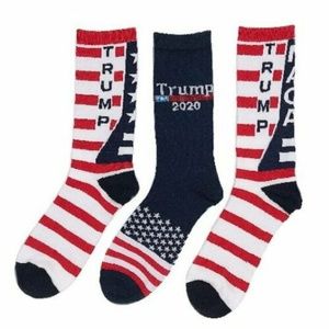 Trump Socks 3 Pair Crew Men's 2020 Trump MAGA Sock